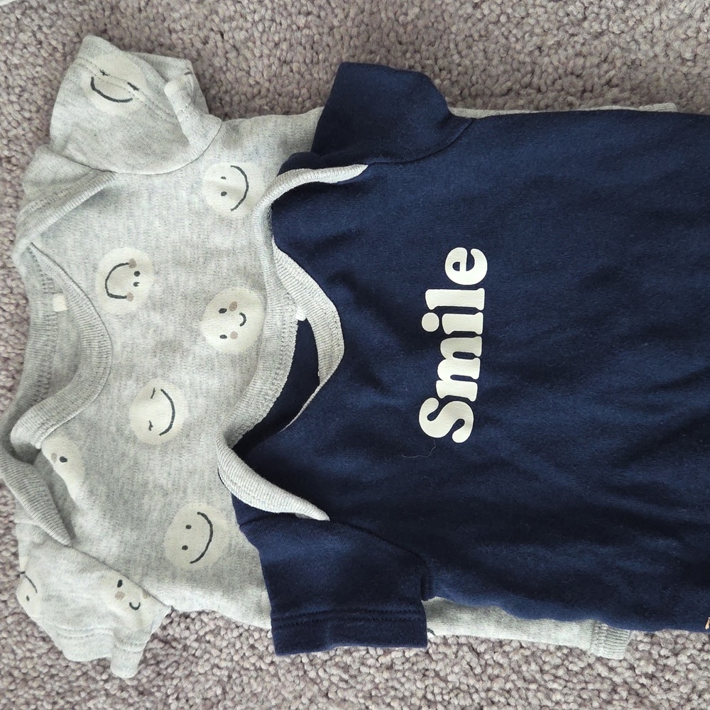 36 Piece Bundle Carters, Huggies, Cloud Island Pants, Joggers, Onesies Sleepers, - Picture 6 of 15